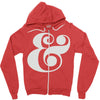 ampersand Zipper Hoodie