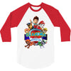 paw patrol birthday boy grandma 3/4 Sleeve Shirt