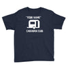 personalised your name caravan club funny gift Youth Tee