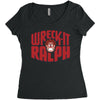 wreck it ralph Women's Triblend Scoop T-shirt