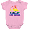 Totally Straight Lgbt Unicorn Baby Bodysuit