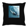 men's shark boss Throw Pillow