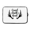 Crawl Walk Hunt Laptop sleeve