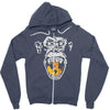 angry monkey jaune sure Zipper Hoodie