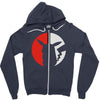 pikachu silhouette Zipper Hoodie