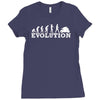 evolution superbike Ladies Fitted T-Shirt
