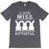 little miss cottontail cute bunny easter T-Shirt