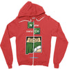 say my state Zipper Hoodie