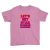 star spangled hammered Youth Tee