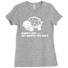 turtle tee Ladies Fitted T-Shirt