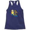 despicable me awesome perfect minio Racerback Tank