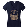 captain howdy Women's V-Neck T-Shirt