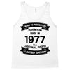 Premium Vintage  1977 Tank Top