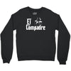 el compadre   the godfather in spanish espanol movie symbol mexcian te Crewneck Sweatshirt