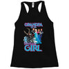 grandpa of the birthday girl Racerback Tank