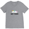 Unicorn Says Not Today V-Neck Tee