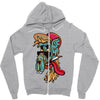 old skul dude Zipper Hoodie