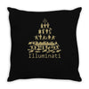 illuminati Throw Pillow