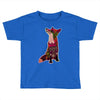 floral fox Toddler T-shirt
