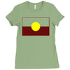 australian aboriginal Ladies Fitted T-Shirt