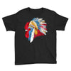 chief many feathers Youth Tee