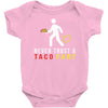 i never trust taco fart Baby Onesie