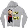 new face Zipper Hoodie
