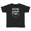 resting grinch face Toddler T-shirt