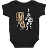 metal wars solid Baby Bodysuit