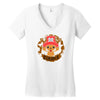one piece tony tony chopper Women's V-Neck T-Shirt