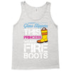 Forget Glass Slippers This Princess Wears Fire Boots Tank Top