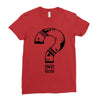 question mark Ladies Fitted T-Shirt
