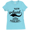 New Aunt 2018 Rokie Dept. Ladies Fitted T-Shirt