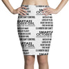 Smartass October Girl Pencil Skirts