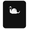apatosaurus white Mousepad