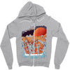 planet x Zipper Hoodie