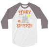 scary gay person 3/4 Sleeve Shirt