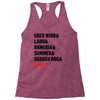 The Direwolves Racerback Tank