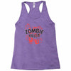zombie killer Racerback Tank