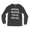 wibbly w0bbly Long Sleeve Shirts