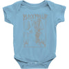 black metal phillip Baby Bodysuit
