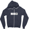 cyberman ctrl alt del Zipper Hoodie