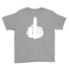 middle finger Youth Tee