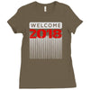 welcome heapy newyear Ladies Fitted T-Shirt