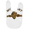 My Heart (a230) Baby Bibs
