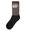 beer drinkers beer diet balance Socks