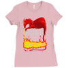 burn the patriarchy Ladies Fitted T-Shirt