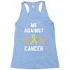 Me Against Cancer Racerback Tank