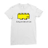 legosaurus Ladies Fitted T-Shirt