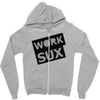 work sux Zipper Hoodie